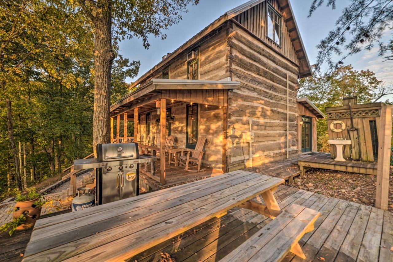 Historic Cabin With Stunning Kentucky Lake View Vila Waverly Exterior foto